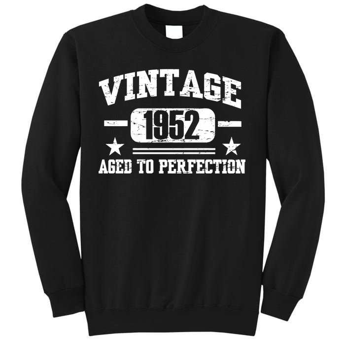 1952 Vintage Aged To Perfection Birthday Gift Sweatshirt