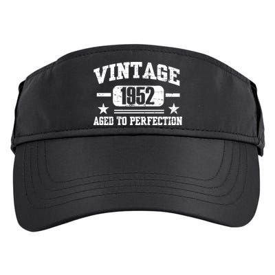 1952 Vintage Aged To Perfection Birthday Gift Adult Drive Performance Visor