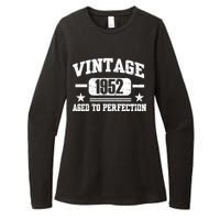 1952 Vintage Aged To Perfection Birthday Gift Womens CVC Long Sleeve Shirt