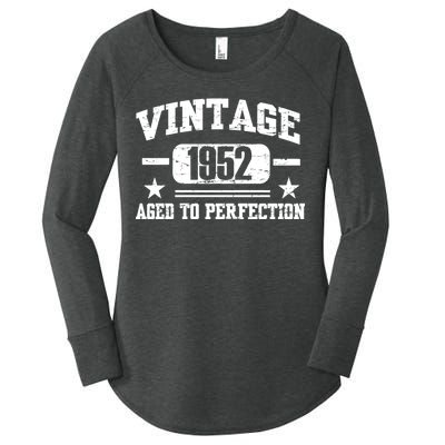 1952 Vintage Aged To Perfection Birthday Gift Women's Perfect Tri Tunic Long Sleeve Shirt