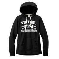 1952 Vintage Aged To Perfection Birthday Gift Women's Fleece Hoodie