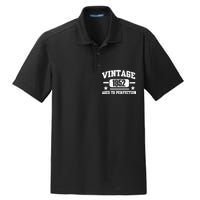 1952 Vintage Aged To Perfection Birthday Gift Dry Zone Grid Polo