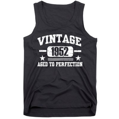 1952 Vintage Aged To Perfection Birthday Gift Tank Top