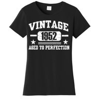 1952 Vintage Aged To Perfection Birthday Gift Women's T-Shirt