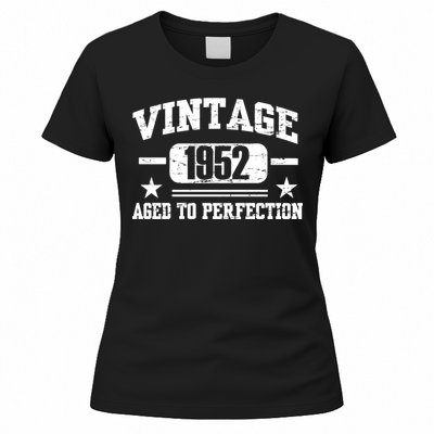 1952 Vintage Aged To Perfection Birthday Gift Women's T-Shirt