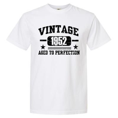 1952 Vintage Aged To Perfection Birthday Gift Garment-Dyed Heavyweight T-Shirt