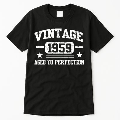 1959 Vintage Aged To Perfection Birthday Gift Tall T-Shirt