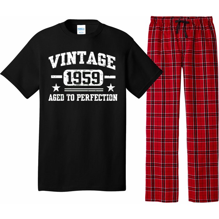 1959 Vintage Aged To Perfection Birthday Gift Pajama Set