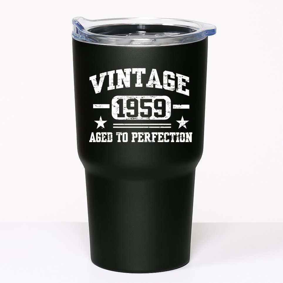 1959 Vintage Aged To Perfection Birthday Gift Tumbler