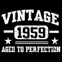 1959 Vintage Aged To Perfection Birthday Gift Womens Tank Top