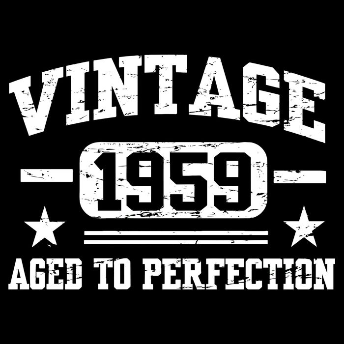 1959 Vintage Aged To Perfection Birthday Gift Womens Tank Top