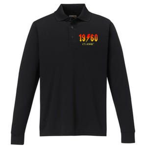 1960 Classic Rock 60th Birthday Performance Long Sleeve Polo