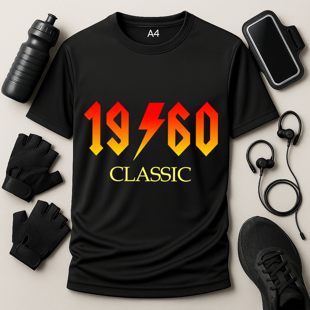 1960 Classic Rock 60th Birthday Cooling Performance Crew T-Shirt