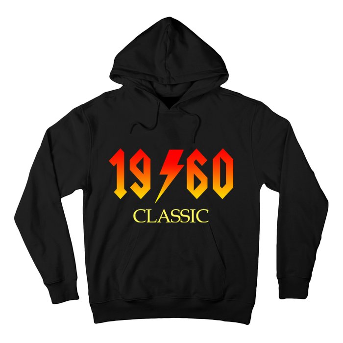 1960 Classic Rock 60th Birthday Hoodie