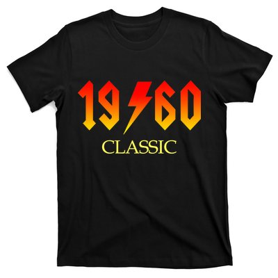 1960 Classic Rock 60th Birthday T-Shirt