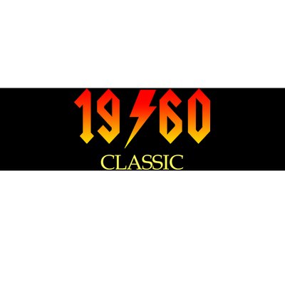 1960 Classic Rock 60th Birthday Bumper Sticker