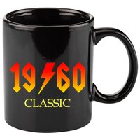 1960 Classic Rock 60th Birthday 11oz C Handle Ceramic Mug