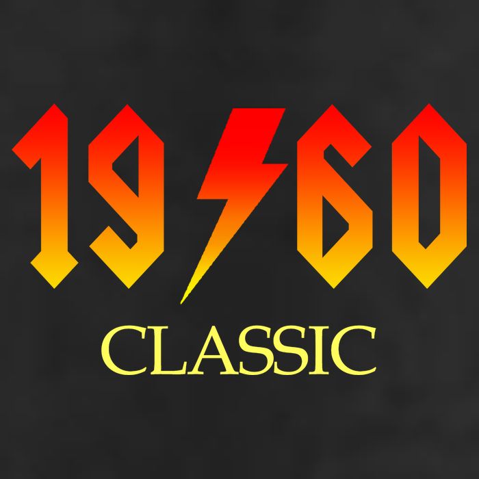 1960 Classic Rock 60th Birthday 11oz C Handle Ceramic Mug