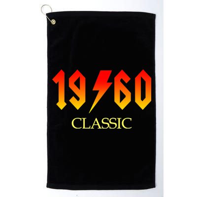 1960 Classic Rock 60th Birthday Platinum Collection Golf Towel