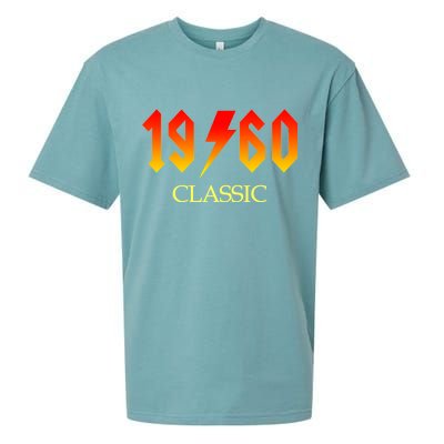 1960 Classic Rock 60th Birthday Sueded Cloud Jersey T-Shirt