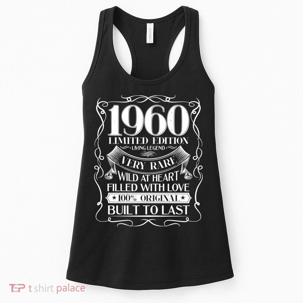 1960 Rare Limited Edition Legend 60th Birthday Womens Tank Top