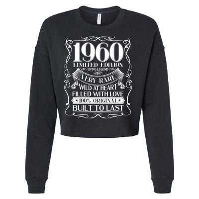 1960 Rare Limited Edition Legend 60th Birthday Cropped Pullover Crew