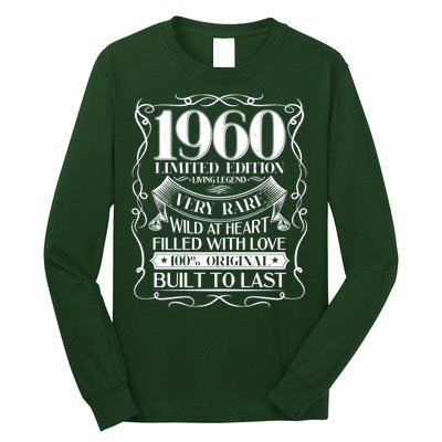 1960 Rare Limited Edition Legend 60th Birthday Long Sleeve Shirt