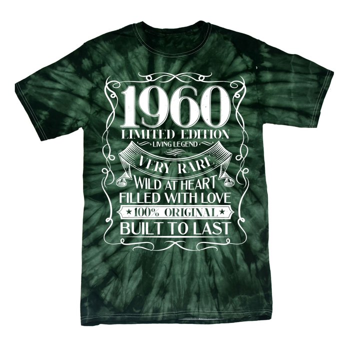 1960 Rare Limited Edition Legend 60th Birthday Tie-Dye T-Shirt