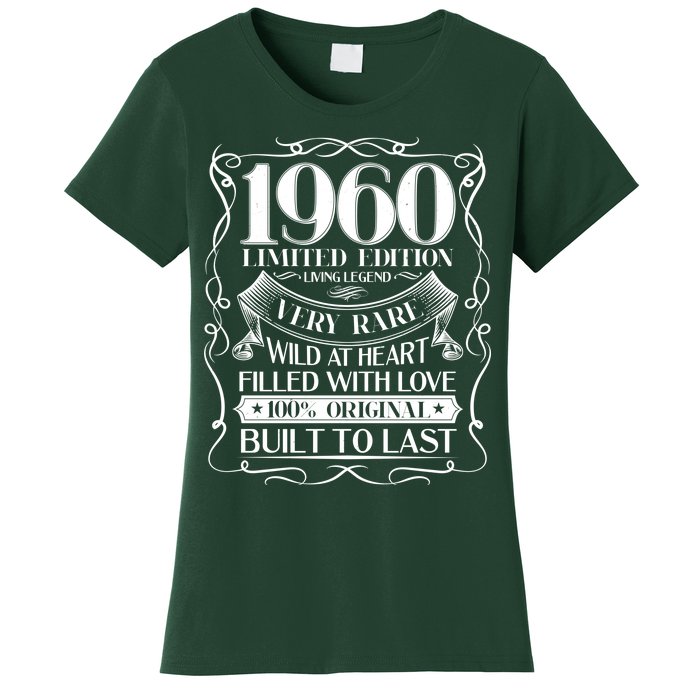 1960 Rare Limited Edition Legend 60th Birthday Women's T-Shirt