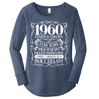 1960 Rare Limited Edition Legend 60th Birthday Women's Perfect Tri Tunic Long Sleeve Shirt