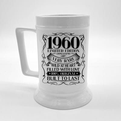 1960 Rare Limited Edition Legend 60th Birthday Beer Stein