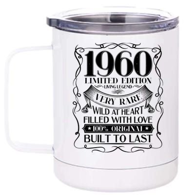 1960 Rare Limited Edition Legend 60th Birthday 12 oz Stainless Steel Tumbler Cup