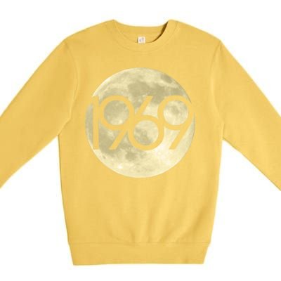 1969 Moon Landing Apollo 11 50th Anniversary Premium Crewneck Sweatshirt