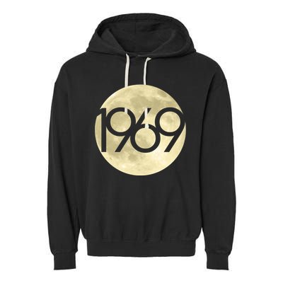 1969 Moon Landing Apollo 11 50th Anniversary Garment-Dyed Fleece Hoodie