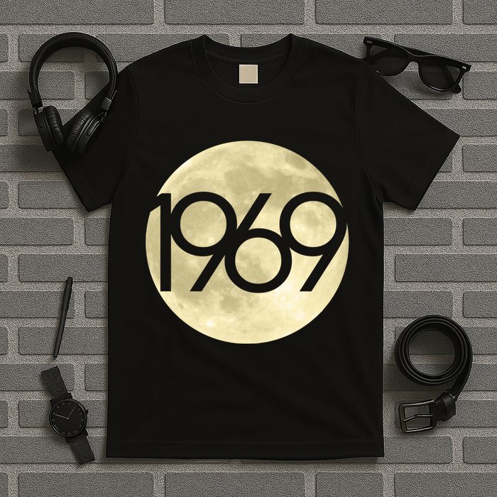 1969 Moon Landing Apollo 11 50th Anniversary T-Shirt