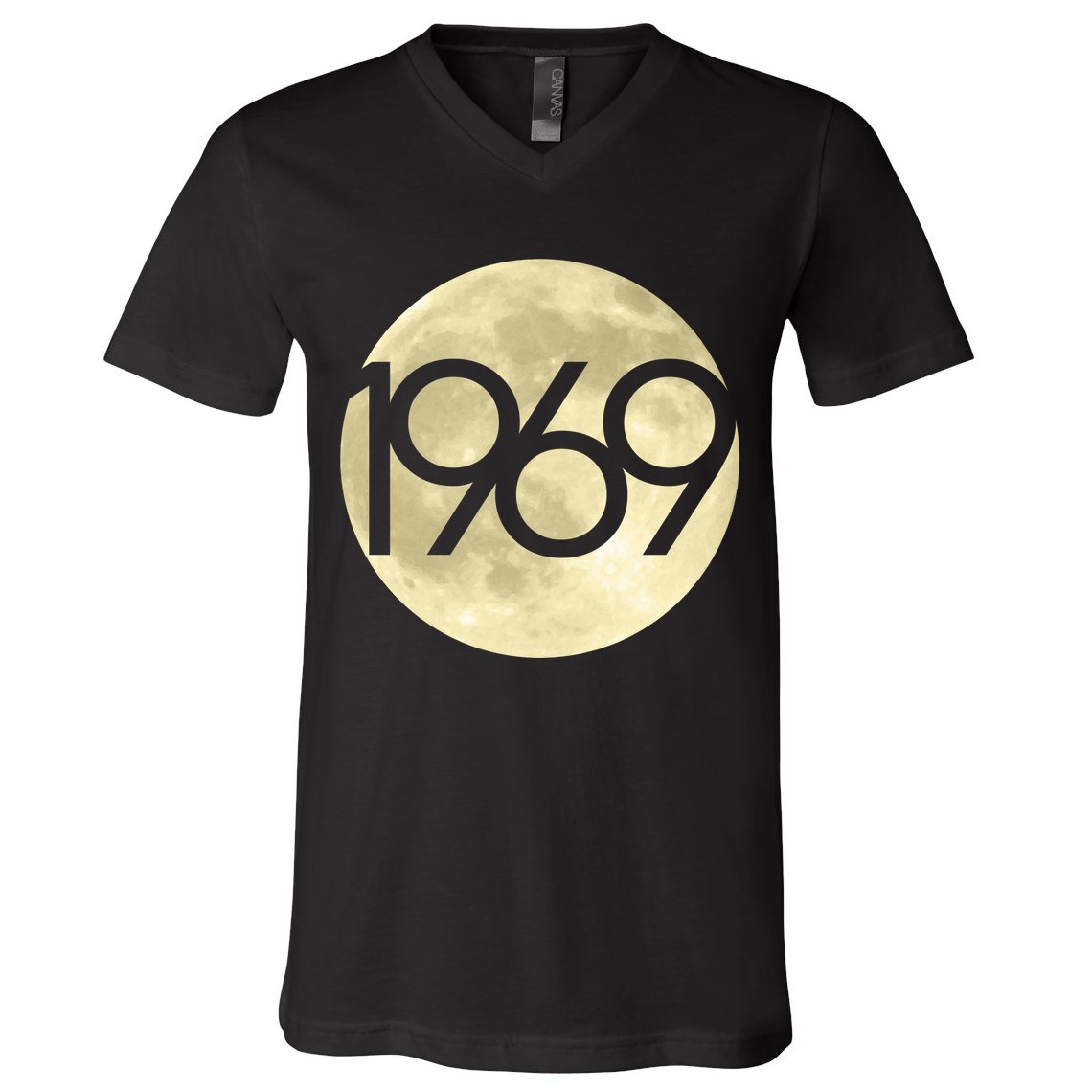 1969 Moon Landing Apollo 11 50th Anniversary V-Neck T-Shirt