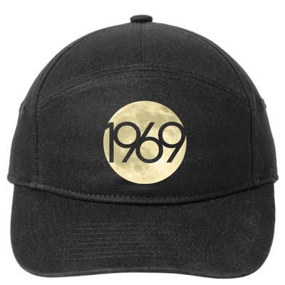1969 Moon Landing Apollo 11 50th Anniversary 7-Panel Snapback Hat