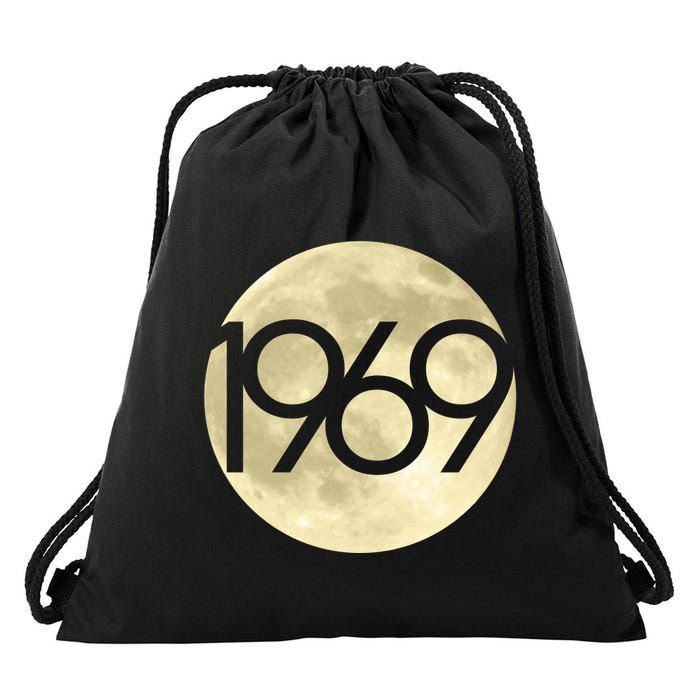 1969 Moon Landing Apollo 11 50th Anniversary Drawstring Bag