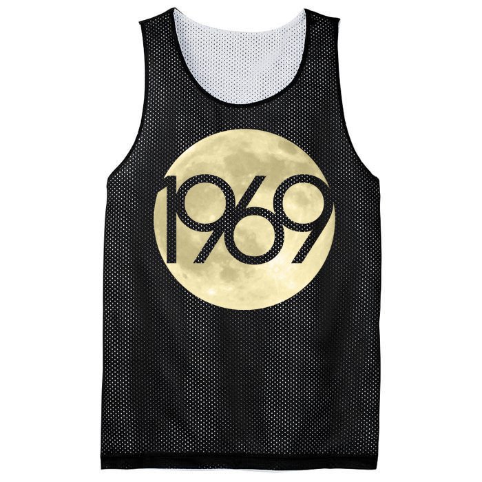 1969 Moon Landing Apollo 11 50th Anniversary Mesh Reversible Basketball Jersey Tank