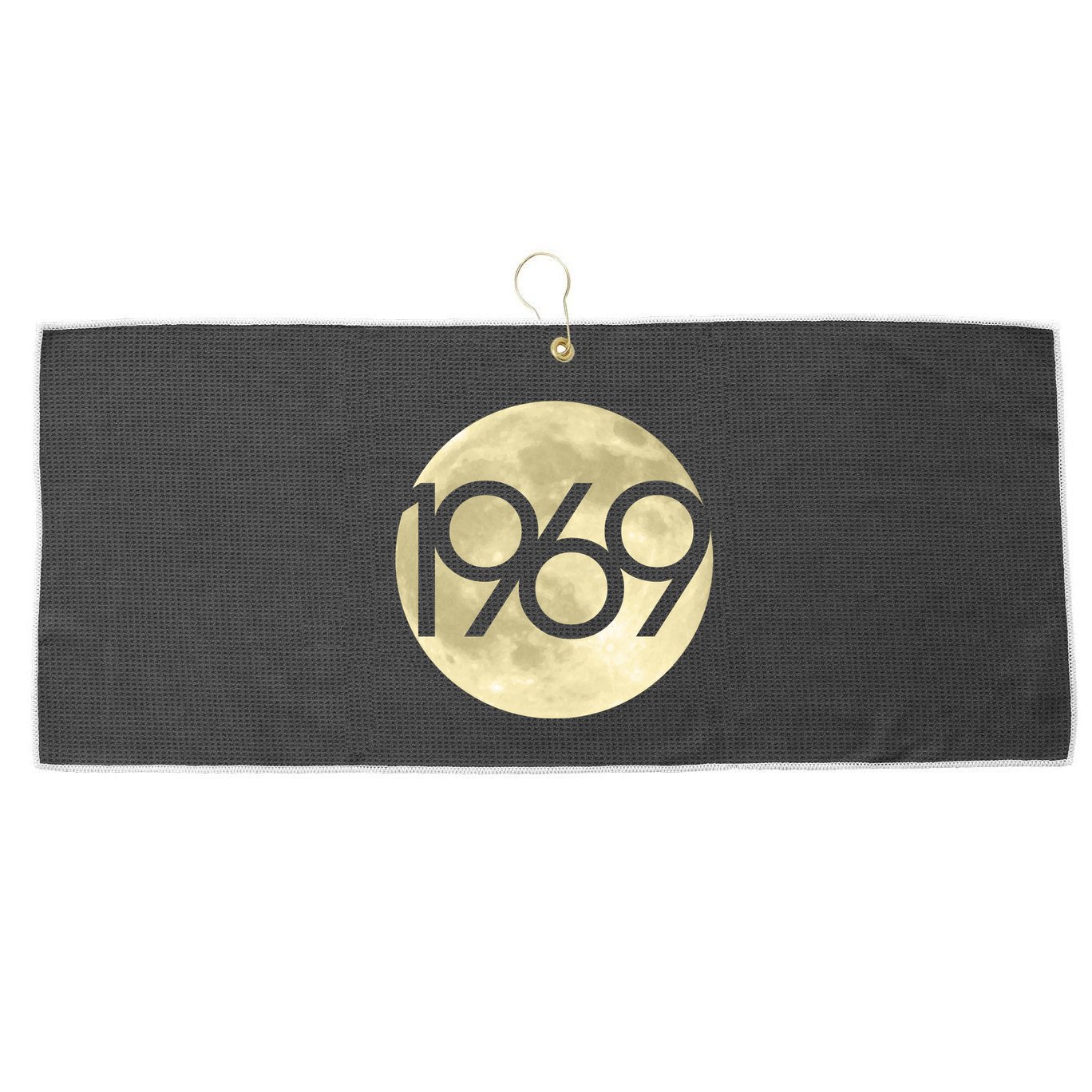 1969 Moon Landing Apollo 11 50th Anniversary Large Microfiber Waffle Golf Towel