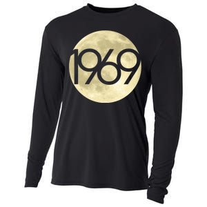 1969 Moon Landing Apollo 11 50th Anniversary Cooling Performance Long Sleeve Crew