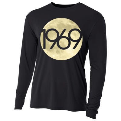 1969 Moon Landing Apollo 11 50th Anniversary Cooling Performance Long Sleeve Crew