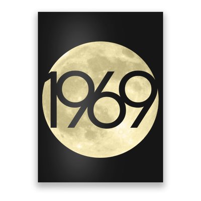 1969 Moon Landing Apollo 11 50th Anniversary Poster