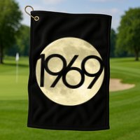 1969 Moon Landing Apollo 11 50th Anniversary Golf Towel