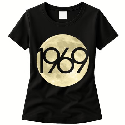 1969 Moon Landing Apollo 11 50th Anniversary Womens T-Shirt