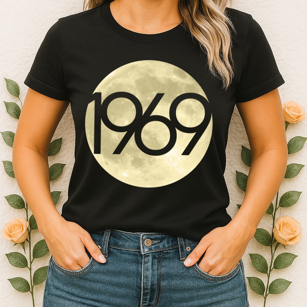 1969 Moon Landing Apollo 11 50th Anniversary Womens T-Shirt
