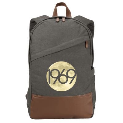 1969 Moon Landing Apollo 11 50th Anniversary Cotton Canvas Backpack