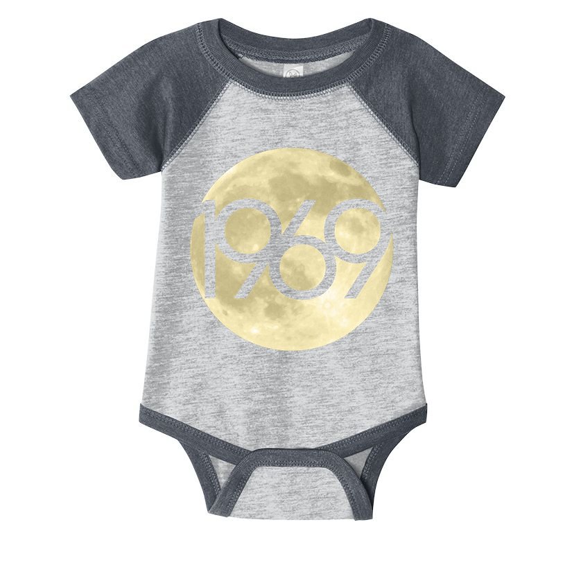 1969 Moon Landing Apollo 11 50th Anniversary Infant Baby Jersey Bodysuit