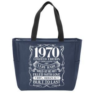 1970 Rare Limited Edition Legend 50th Birthday Zip Tote Bag