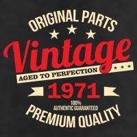 1971 Original Parts Vintage 50th Birthday Trucker Hat
